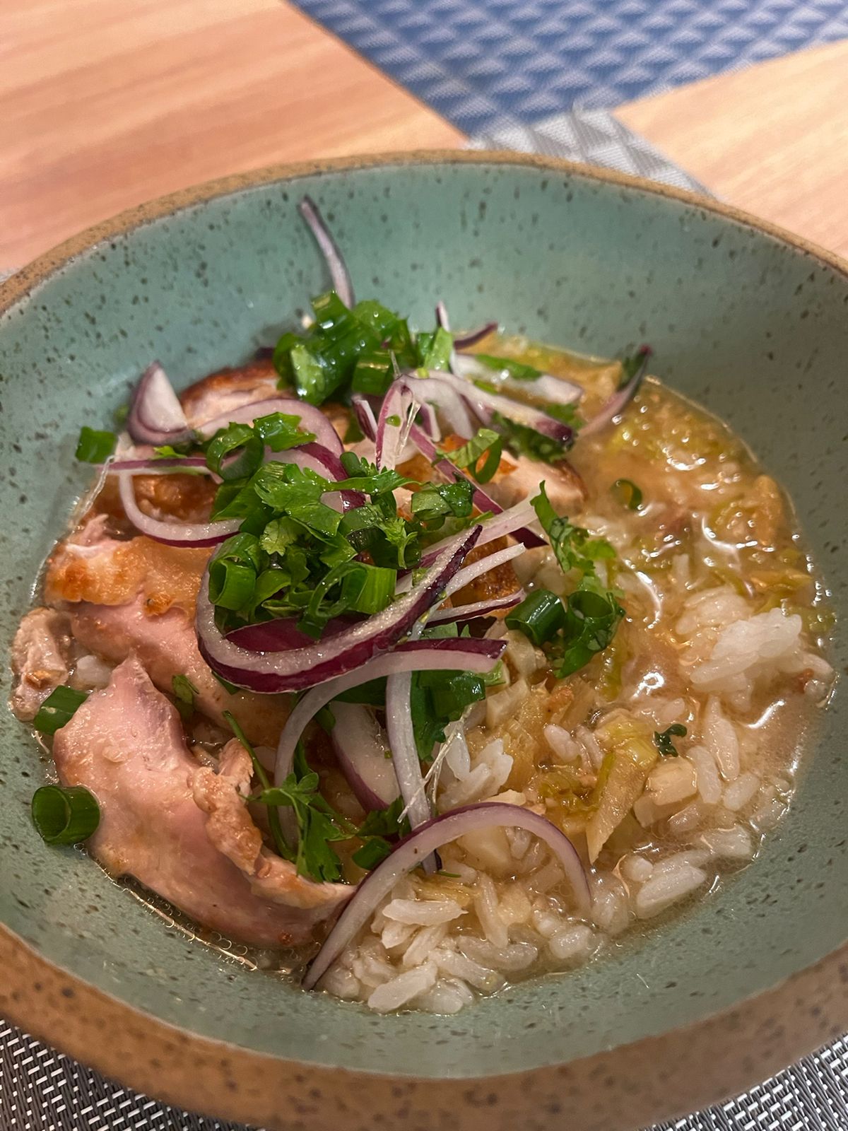 Ginger & Chilli Chicken Brothy Rice