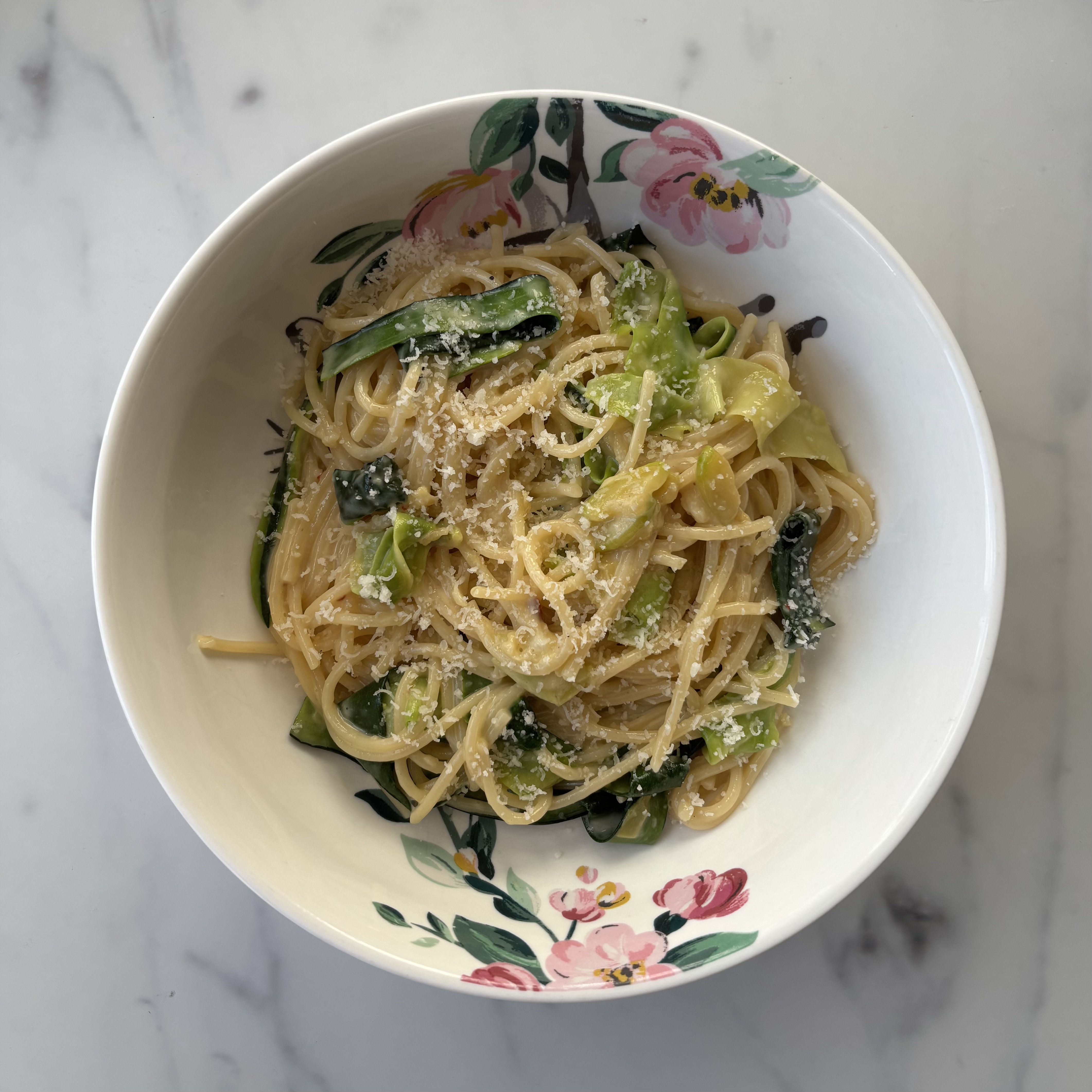 Zingy & Fresh Creamy Courgette Carbonara | Mob